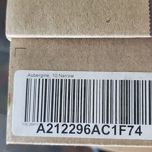 NWT Lexi Marigold Aubergine Sandal by Clarks, Size 10 Narrow - Picture 5 of 6